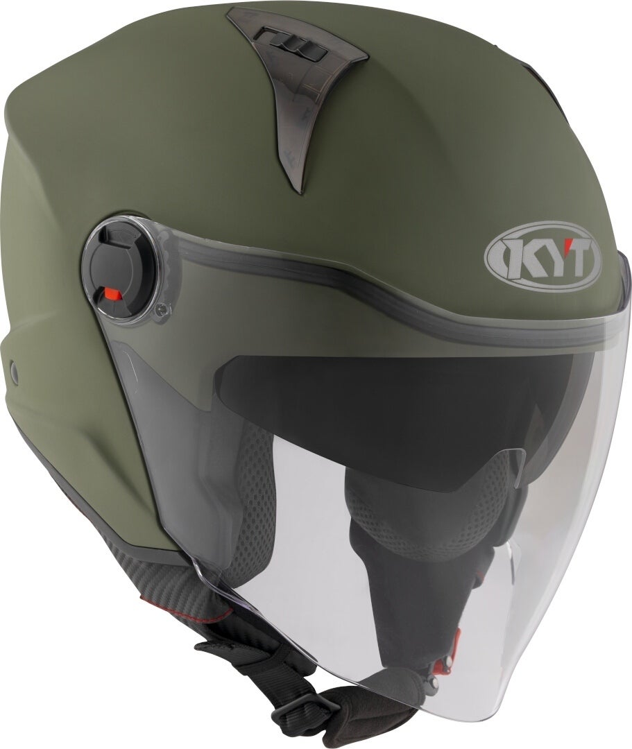KYT D-City Plain Casque jet Green matt M (57/58) Figure 3