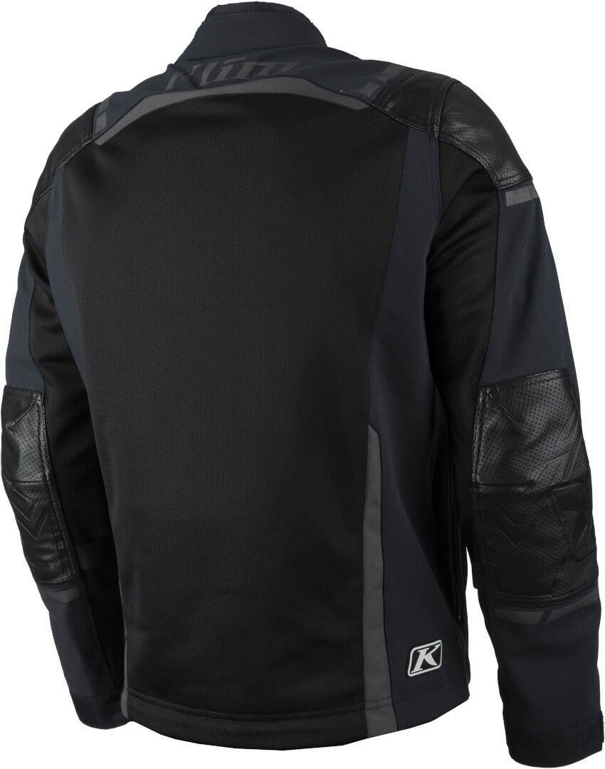 Klim Induction Pro 2025 Perforeret motorcykel mesh læder-/tekstiljakke Sort XXL Figur 5