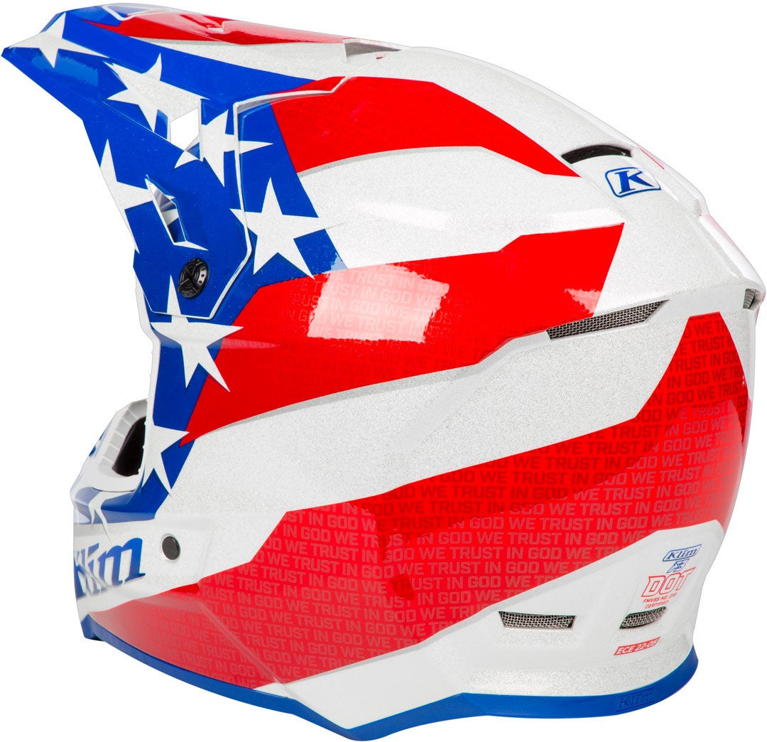 Klim F3 Patriot 2.0 Casco motocross XL Figura 5