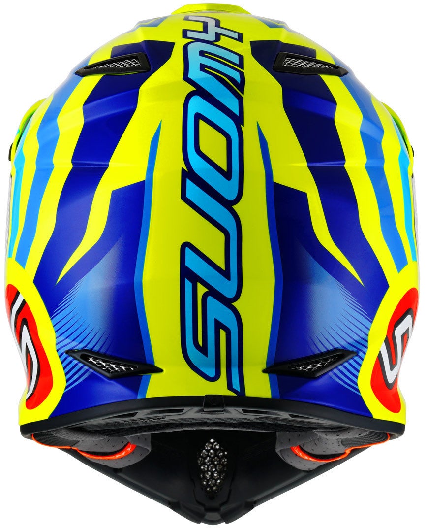 Suomy MX Speed Pro Forward Casco Motocross blu/giallo M (57/58) Figura 4