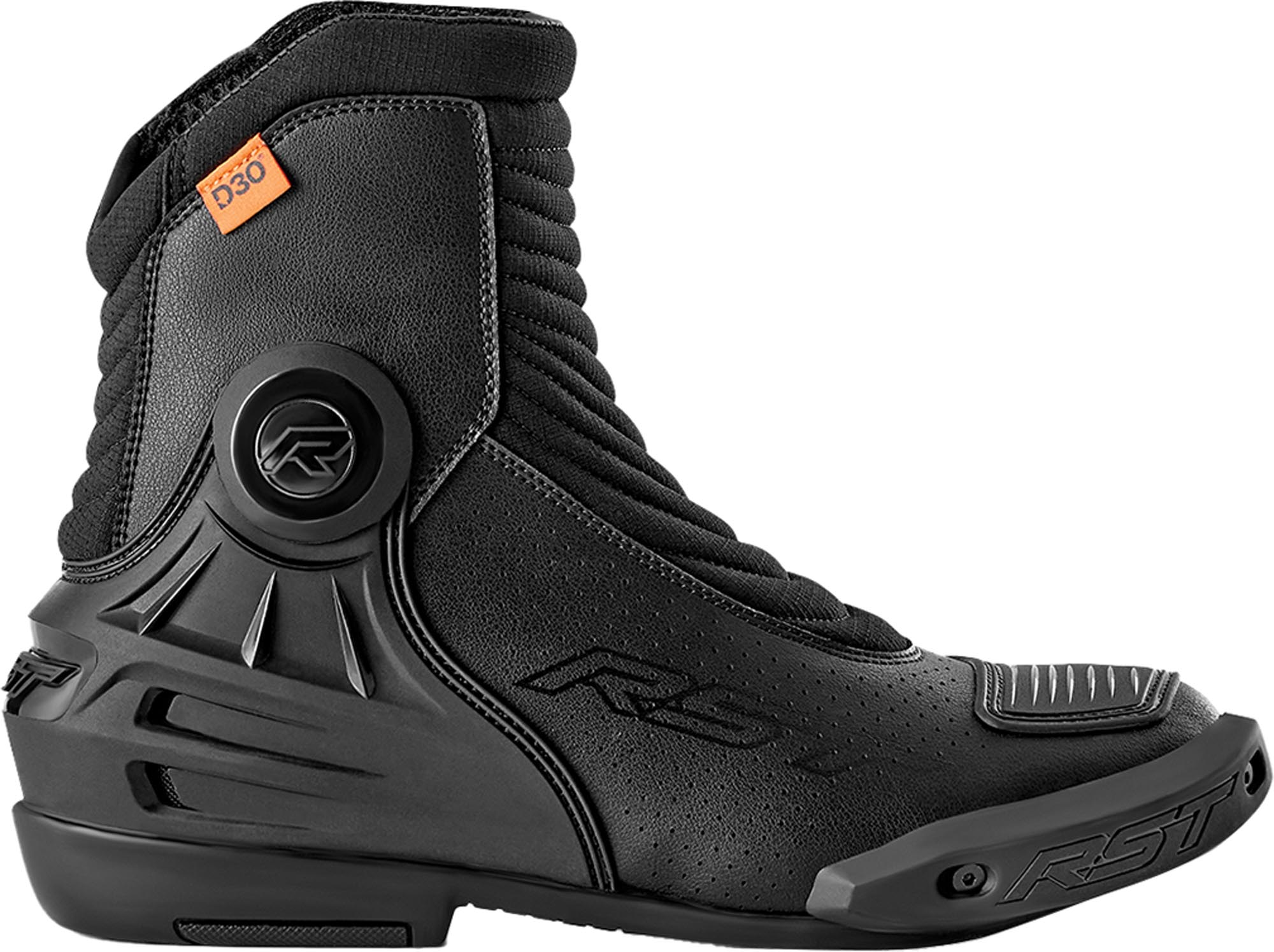 RST Tractech Evo D3O Short 穿孔摩托车靴 黑色 43 图1