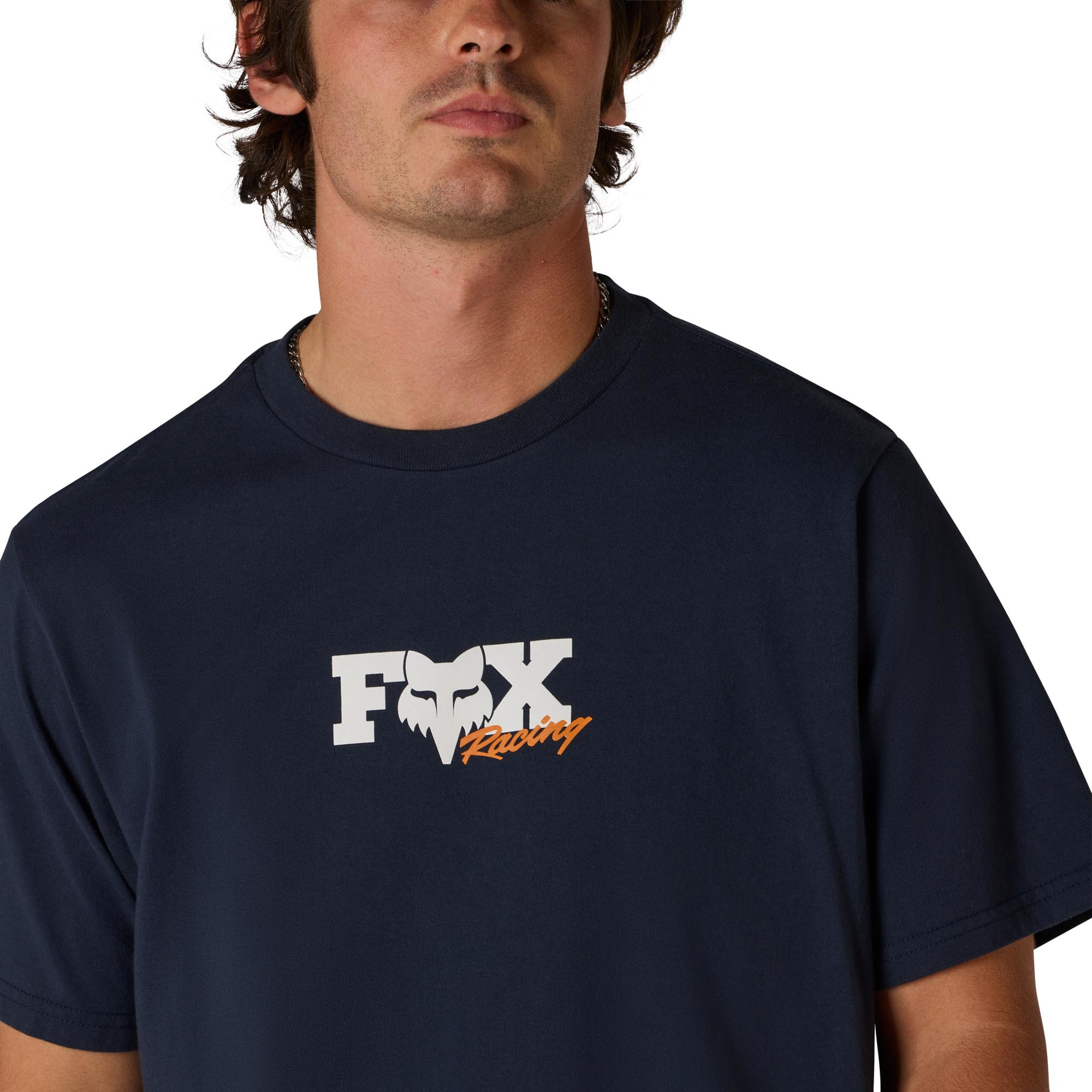 FOX Checker 195 Original T-shirt Donkerblauw XL Figuur 6