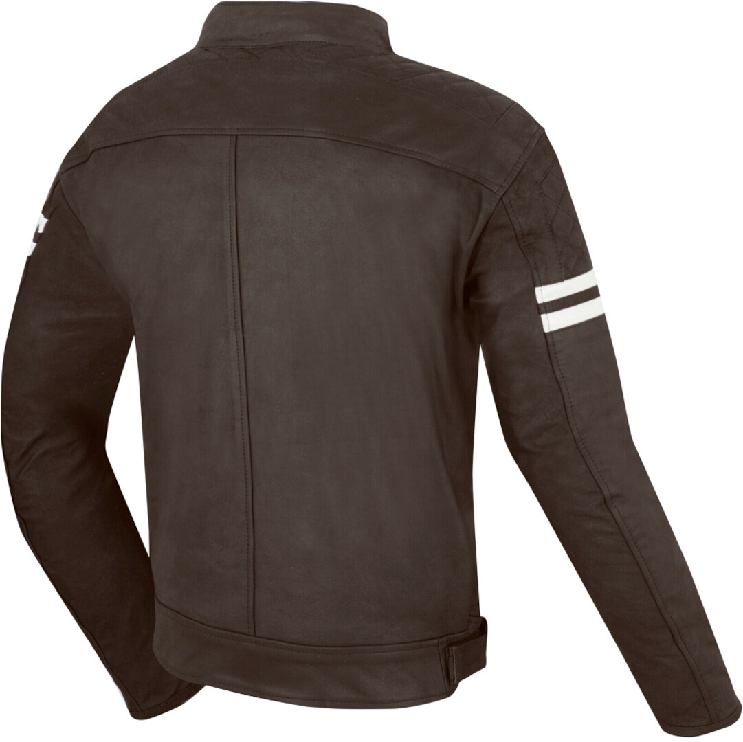 Merlin Hixon Heritage Motorcycle Leather Jacket brown S Figure 2