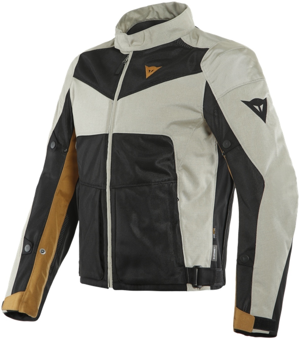 Dainese Sauris 2 D-Dry Motorcycle Textile Jacket black/brown 56 Figure 1