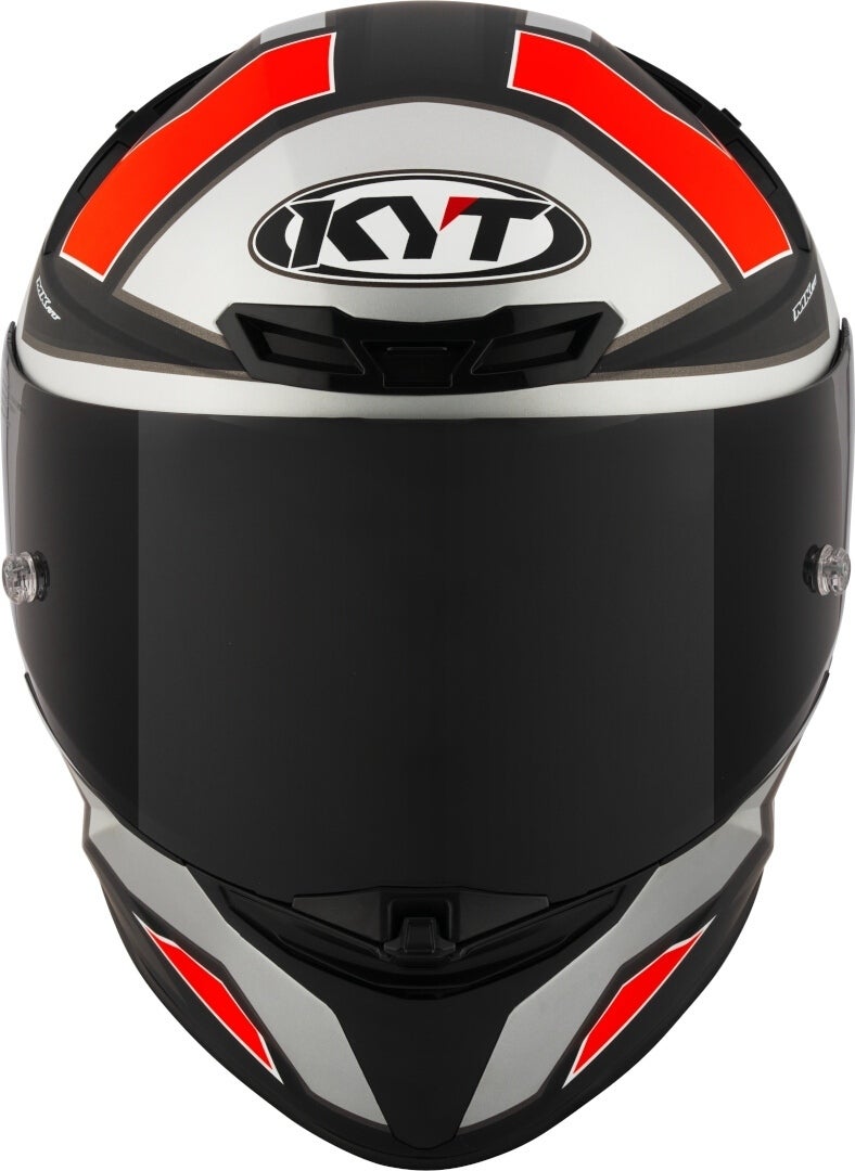 KYT TT-Revo Electron Casco Grigio opaco/rosso L (59/60) Figura 8