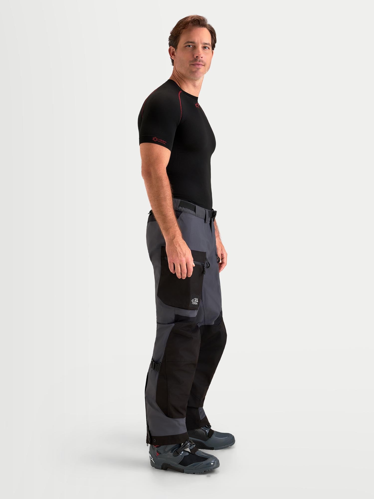 Alpinestars Arenis Gore-Tex waterproof Motorcycle Textile Pants black/dark grey 3XL Figure 7
