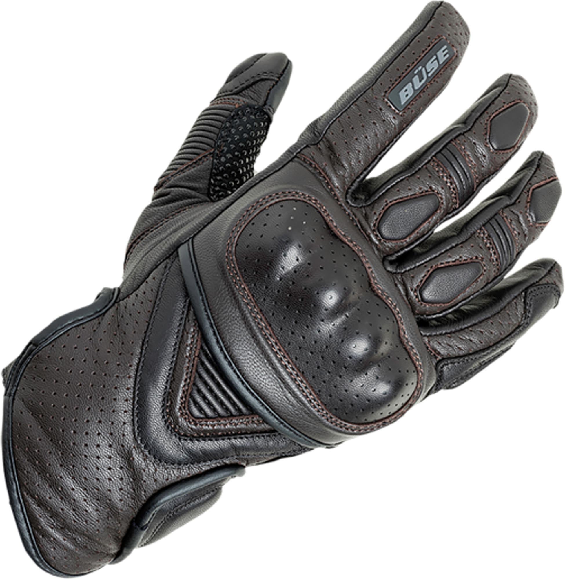 Büse Cafe Racer Guantes de moto perforados