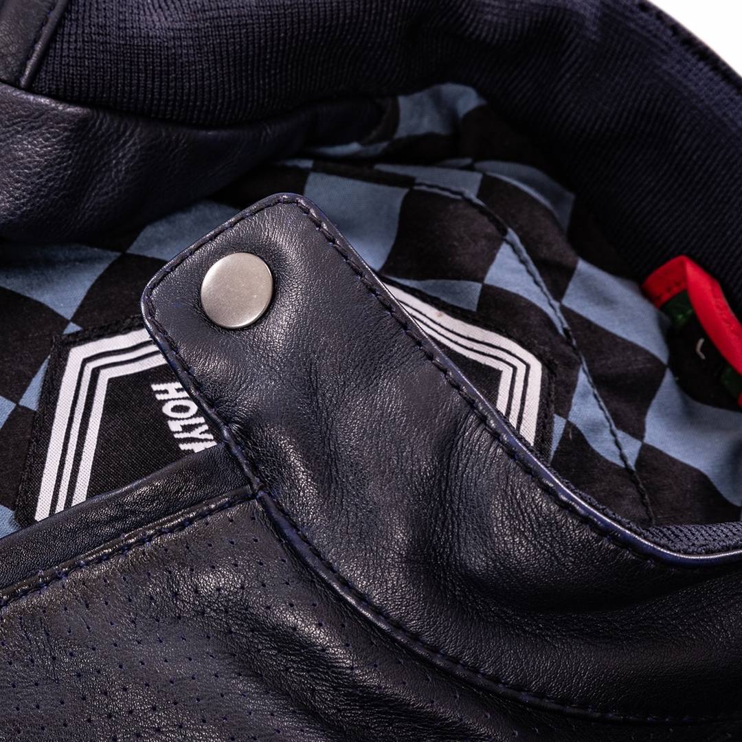 HolyFreedom Due Motorcycle Leather Jacket dark blue XXL Figure 6