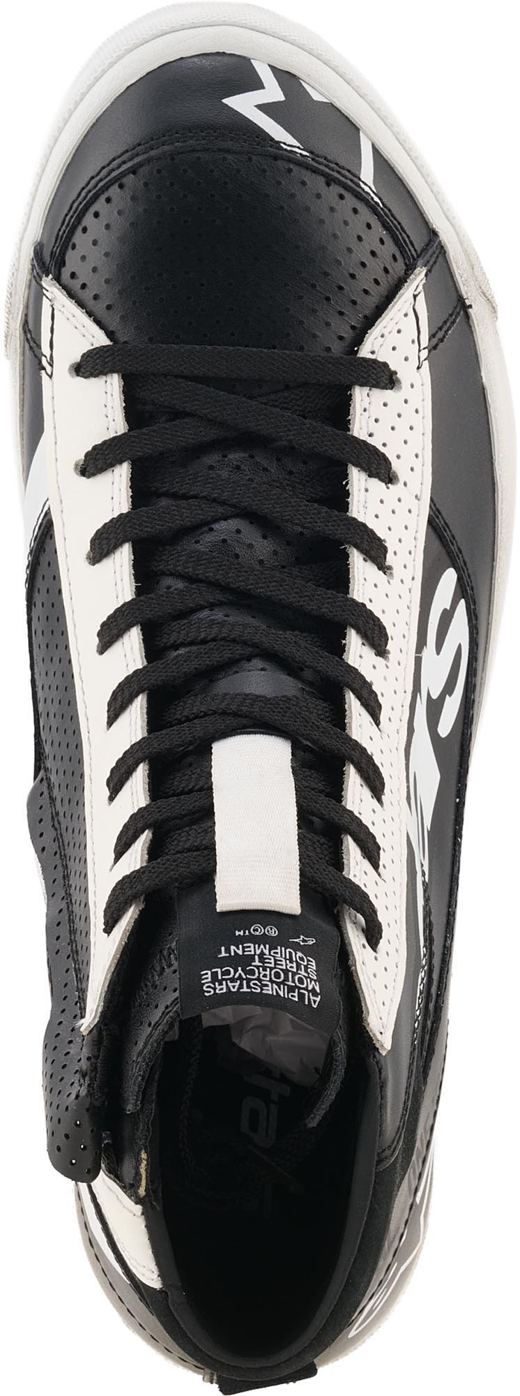 Alpinestars Stated Flair Motorcykelsko Sort/hvid 8 Figur 6