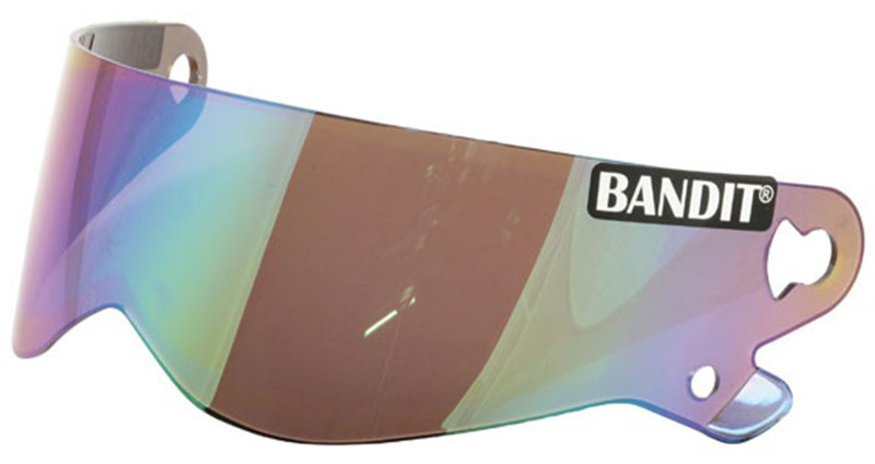 Bandit X2 Vizor Curcubeu Iridium Figura 1