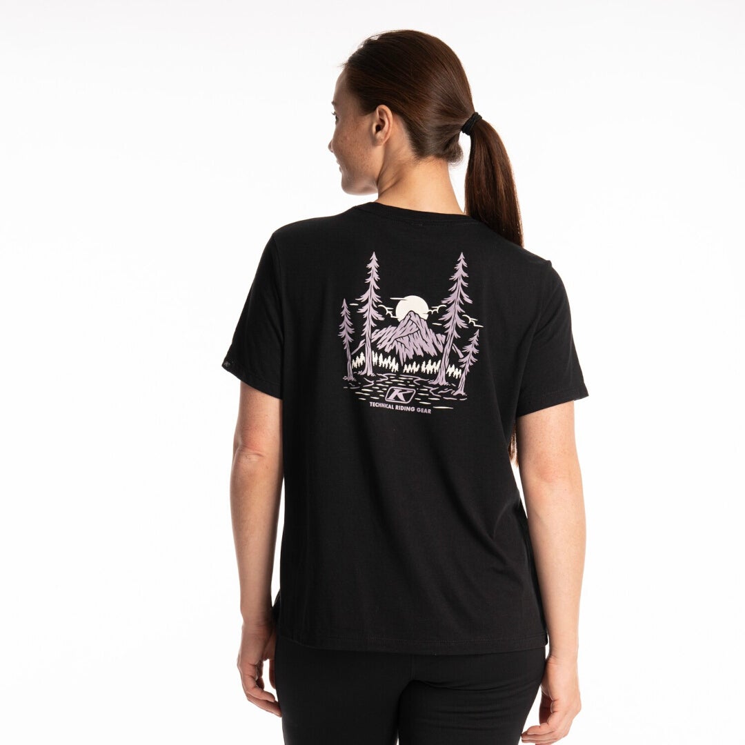 Side view of Klim Canyon Tri-Blend Ladies T-Shirt