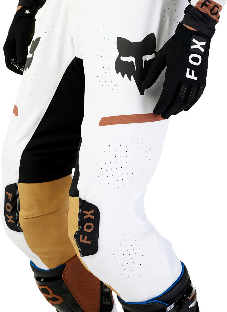 FOX Flexair Optical Pantaloni Motocross bianco/nero 32 Figura 3