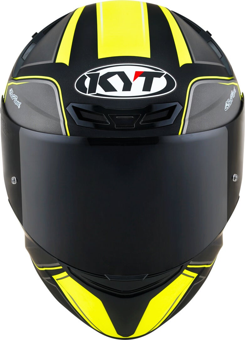 KYT TT Course Tourist Helm grau/gelb M (57/58) Abbildung 6