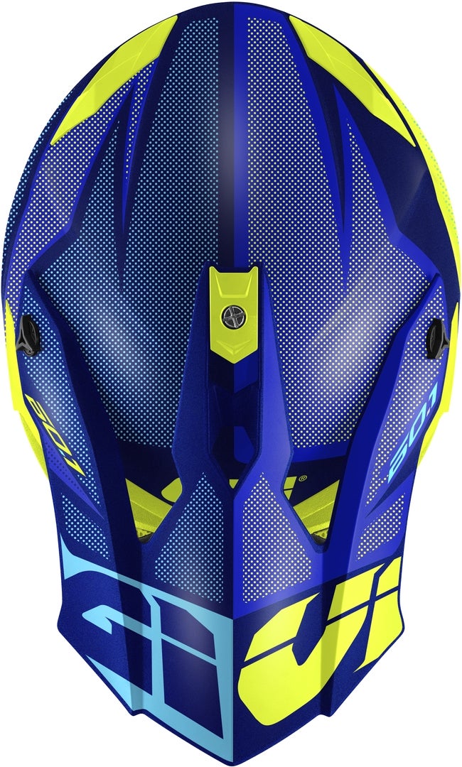 GIVI 60.1 Invert Cross Helmet blue matt/yellow L Figure 4