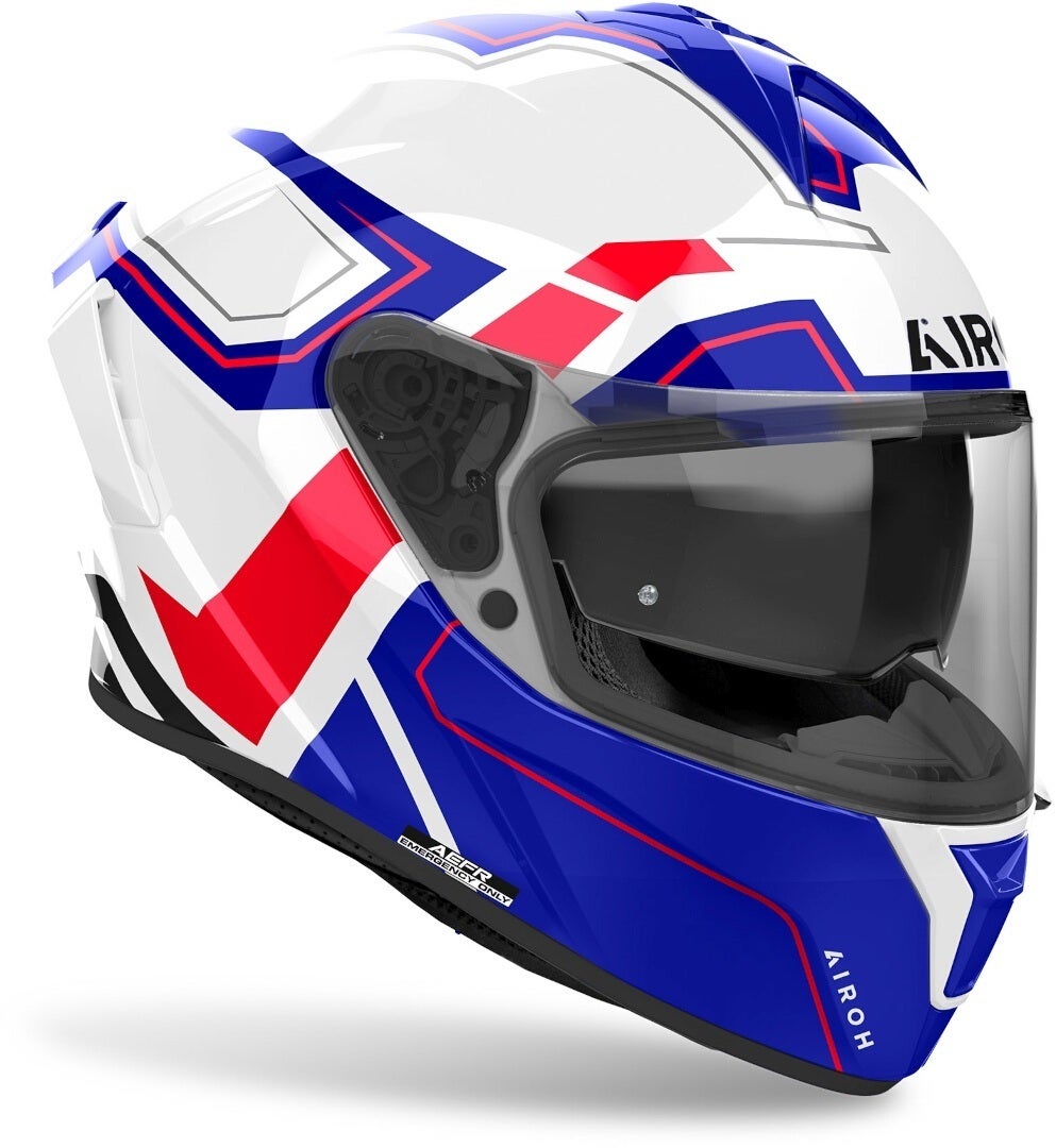 Airoh Spark 2 Dart Casco bianco/blu/rosso S (55/56) Figura 3