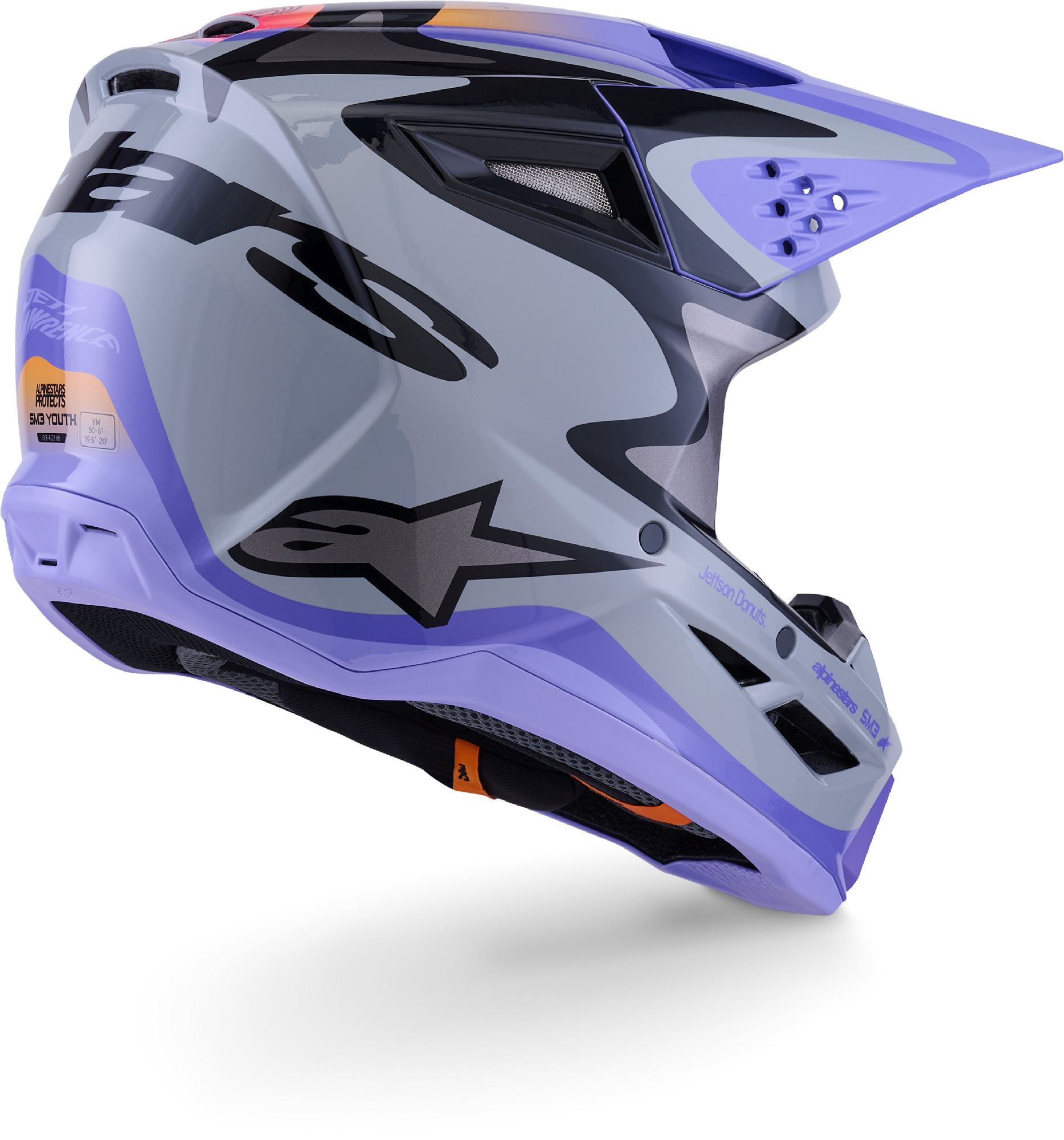 Alpinestars SM3 Cască de motocross pentru tineret Y/L (52/53) Figura 7