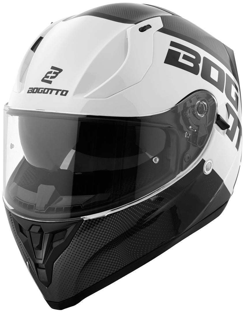 Bogotto V128 BG-X Přilba černobílá M Obrázek 2