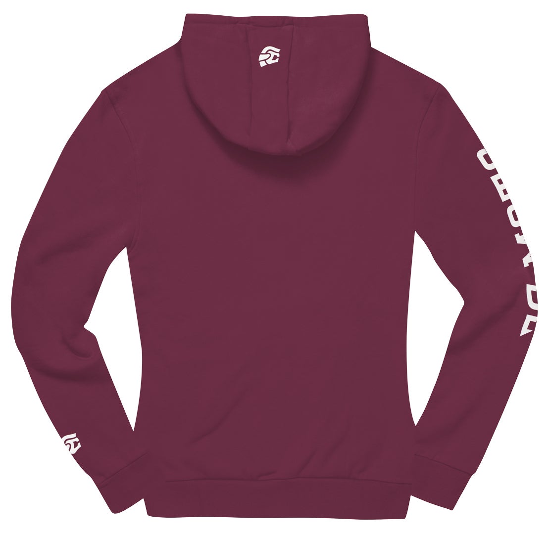 FC-Moto Moto-H Felpa con cappuccio da donna Rosso Borgogna XL Figura 2