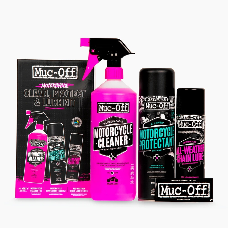 Muc-Off Motorcycle Clean, Protect & Lube Kit-image-756755020