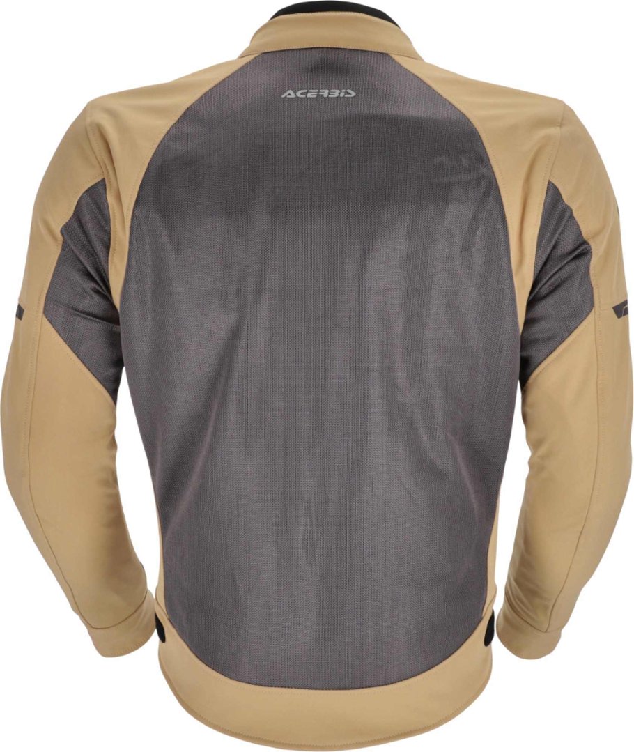 Acerbis Gordon waterproof Motorcycle Textile Jacket grey/beige XXL Figure 4