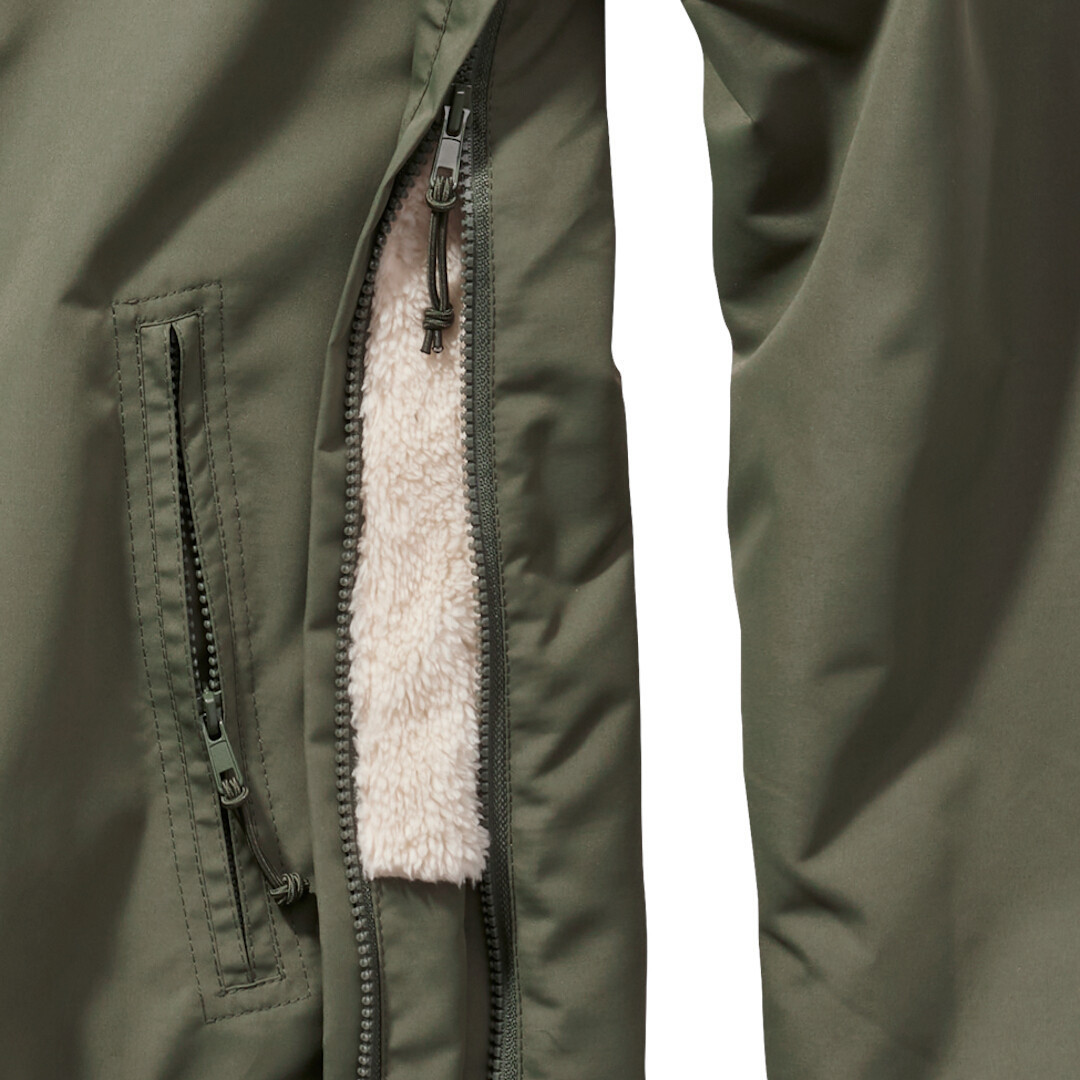 Brandit Windbreaker Sherpa Jacket olive M Figure 2