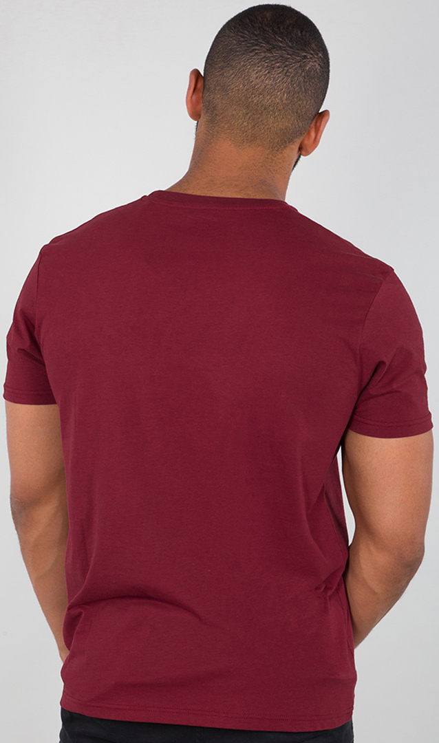 Alpha Industries Basic T シャツ 赤/黄 M 図2