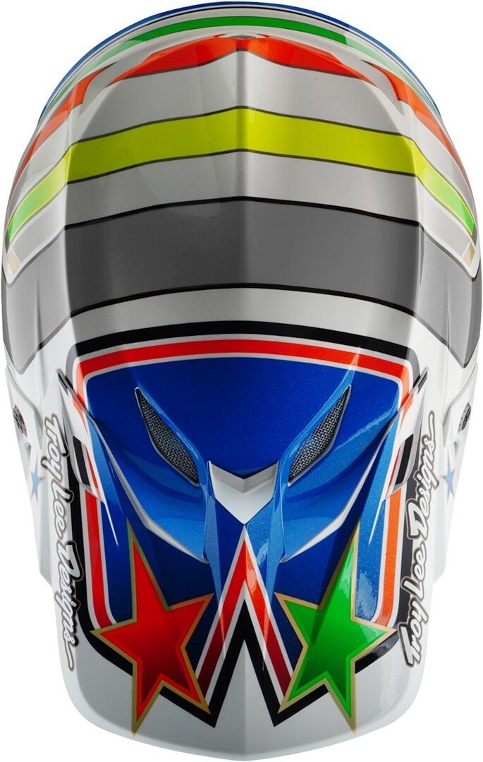 Troy Lee Designs SE5 Composite MIPS Rays Motoross Helm kleurrijk L (58/59) Figuur 8