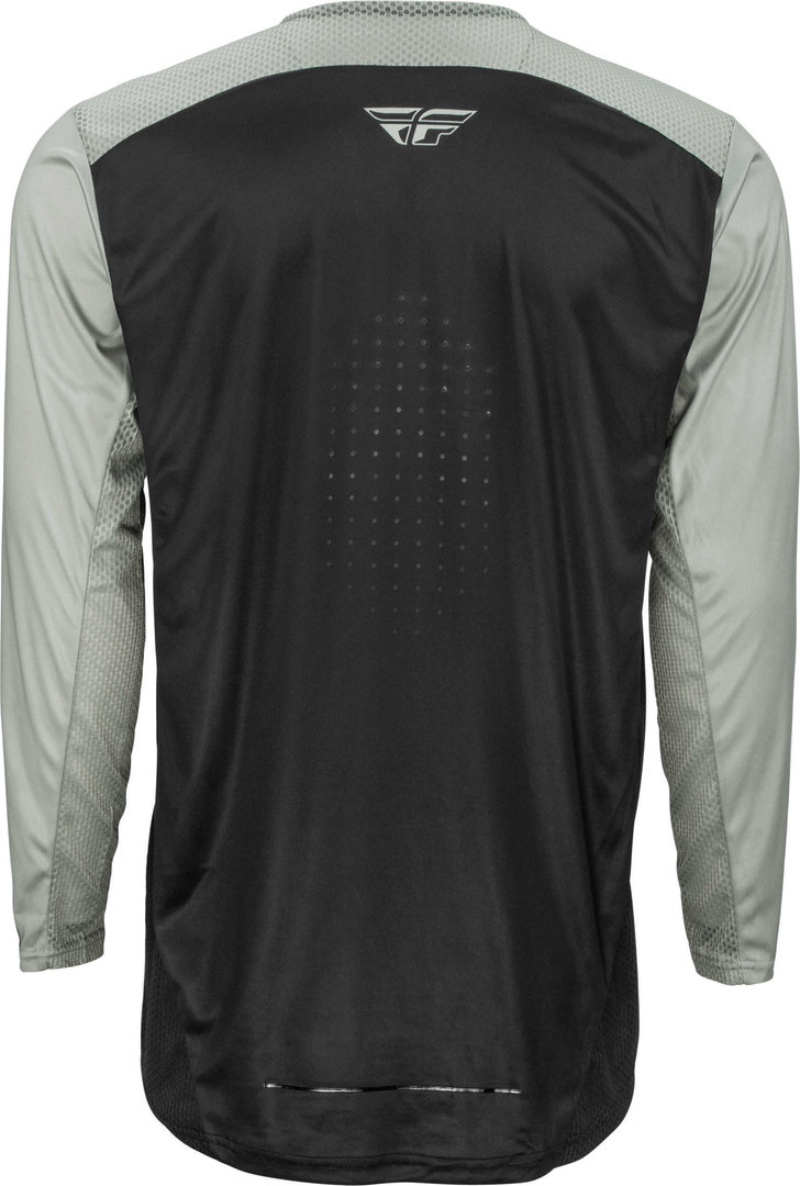 Fly Racing Lite Motocross Jersey sort/grå M Figur 2