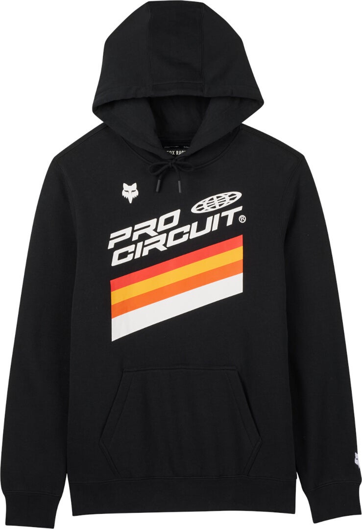FOX Pro Circuit 2023 Hoodie black/white/red XL Figure 1
