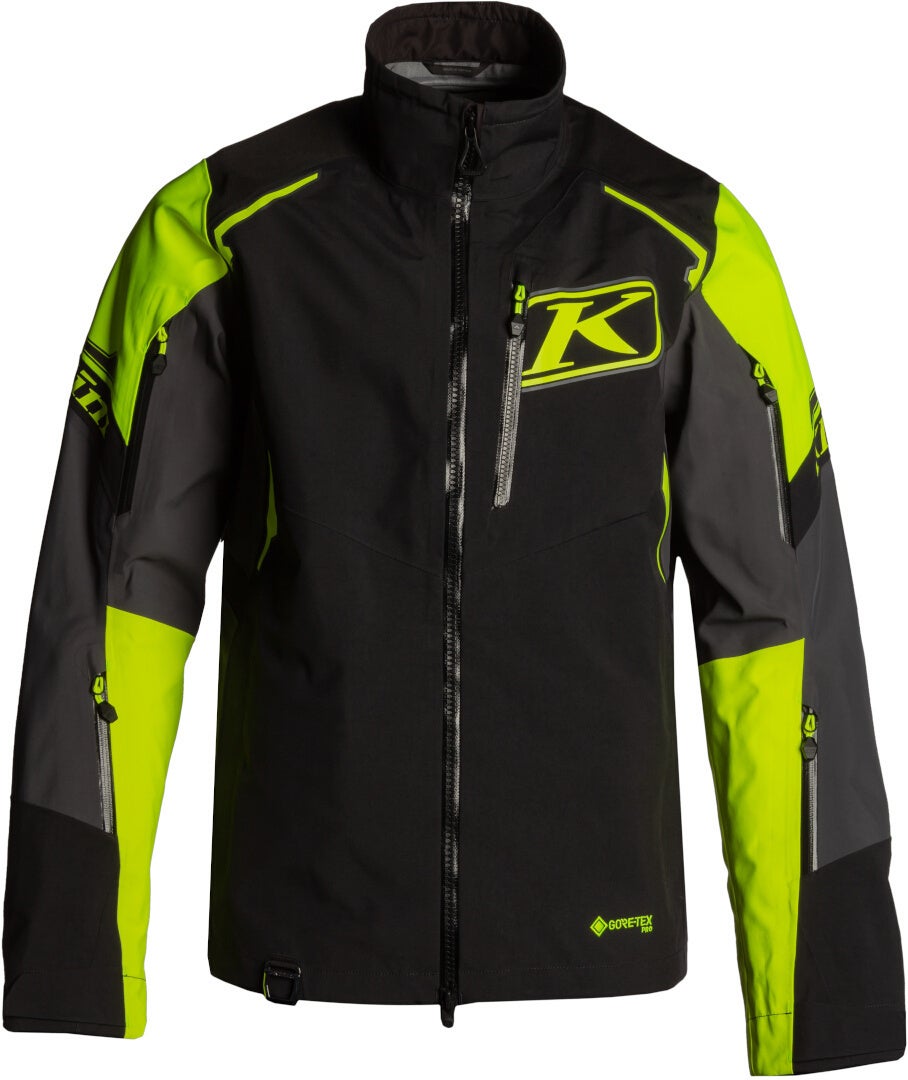 Klim Valdez 2022 Snowmobile Jacket black/neon M Figure 1