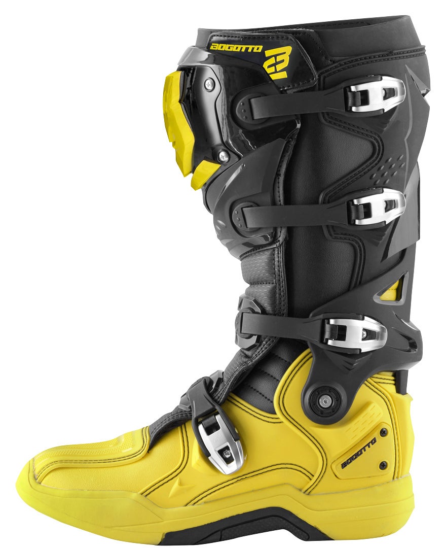Bogotto MX-7 G Motocross støvler gul/sort 47 Figur 2