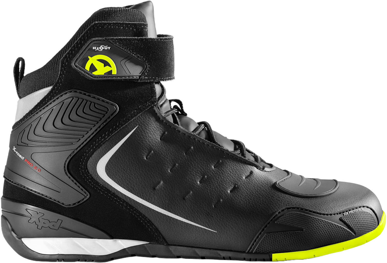 XPD X-Road H2Out Chaussures de moto imperméables jaune 40 Figure 1