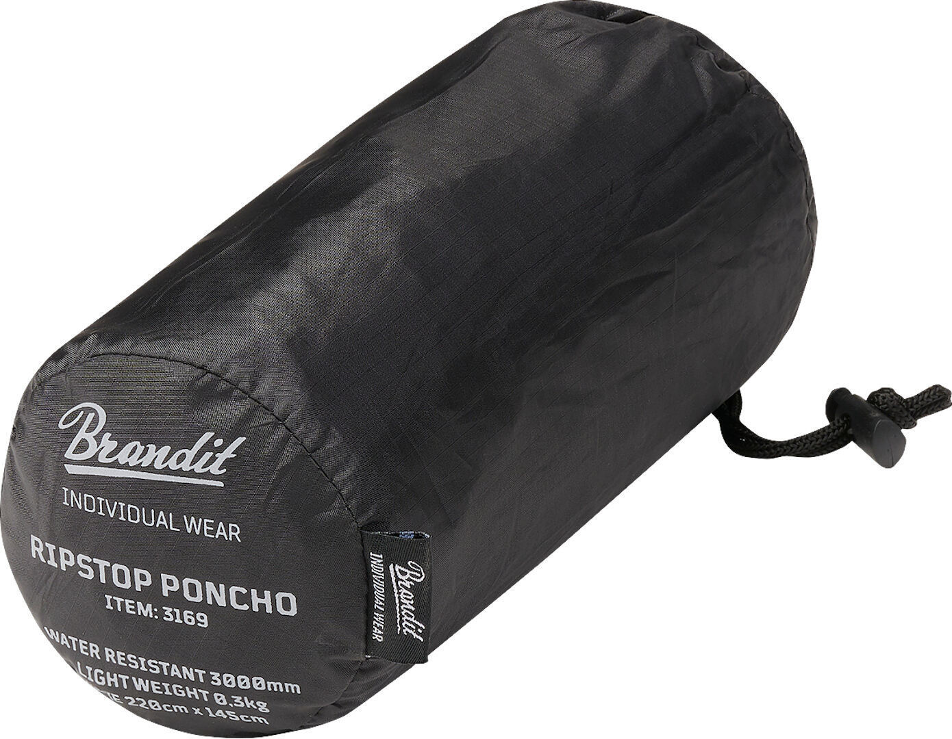 Brandit Ripstop Poncho svart Figur 2