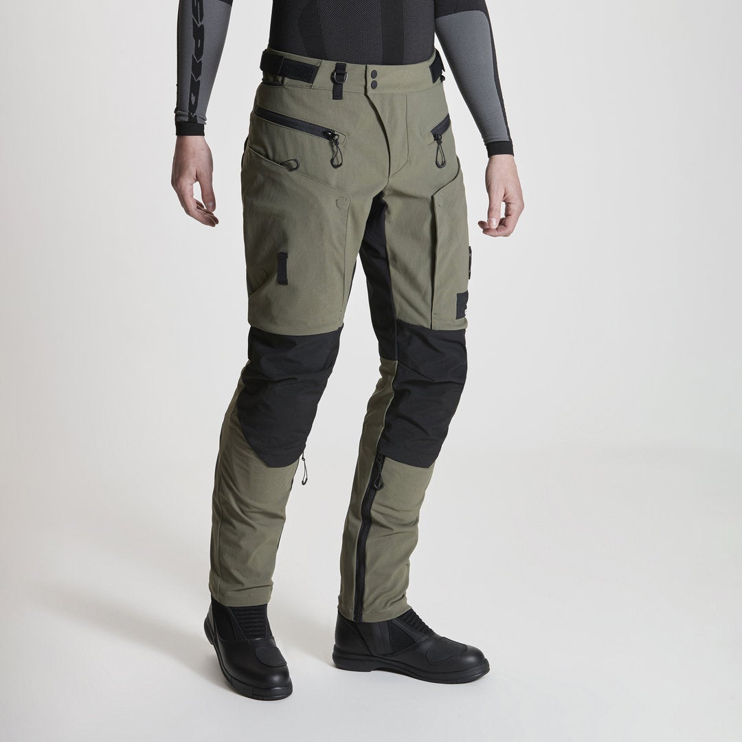Spidi Frontier Pantalon textile moto noir/olive 4XL Figure 6