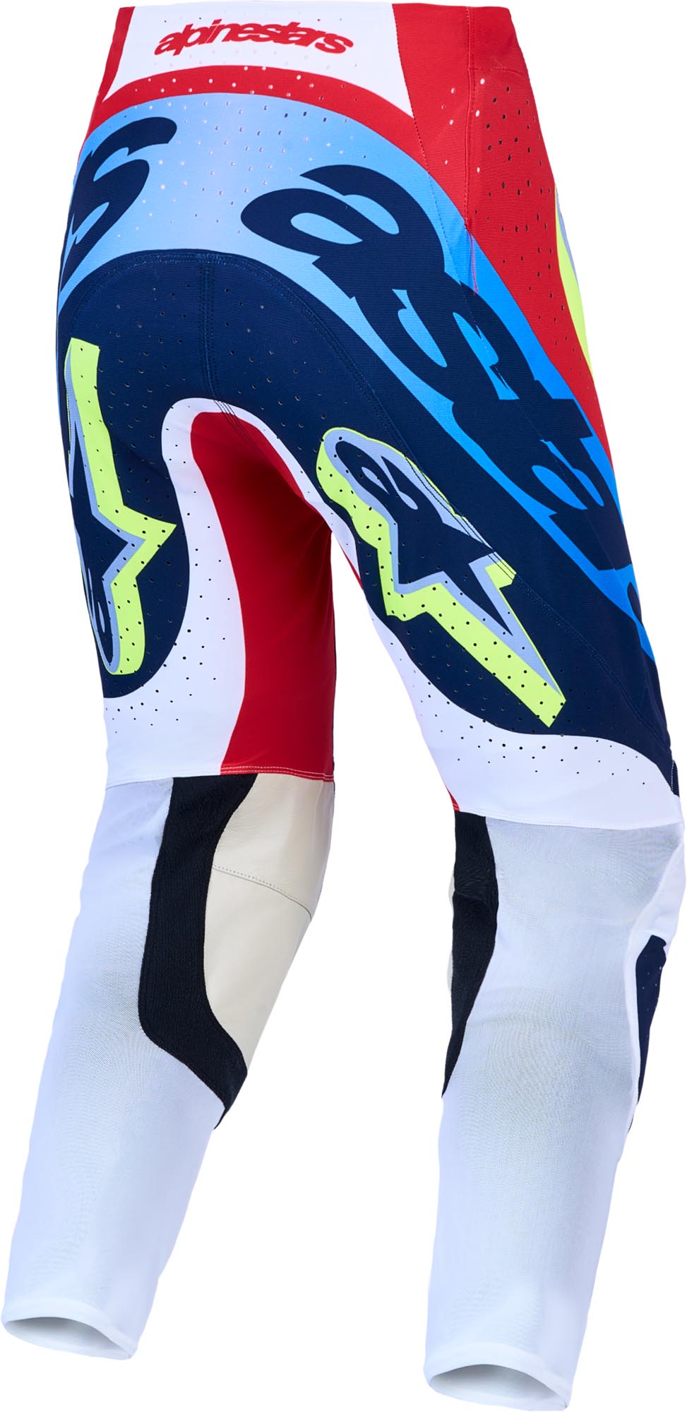 Alpinestars Supertech Dyna Motocross Hose rot/weiß/blau 30 Abbildung 2