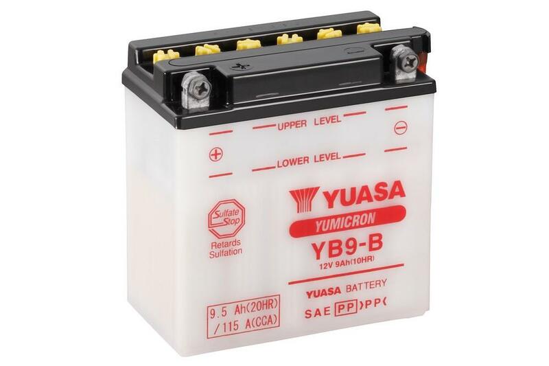 YUASA YB9-B Baterie fără pachet acid Figura 2