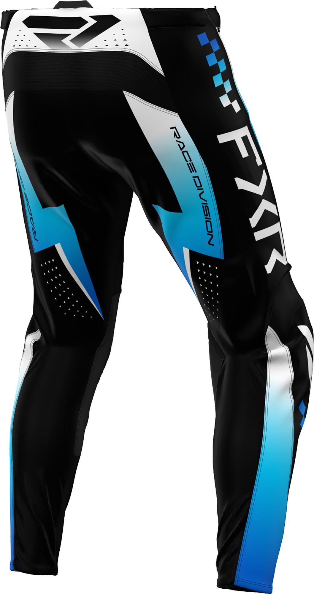 FXR Clutch Pro Motocross bukser sort/blå/hvid 40 Figur 2