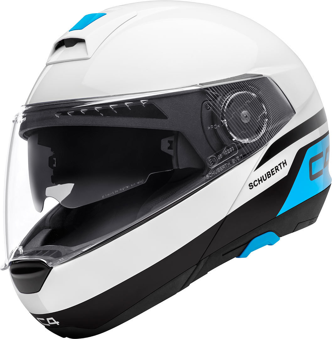 Schuberth C4 Pulse Шлем белый/синий М (56/57) Рисунок 1