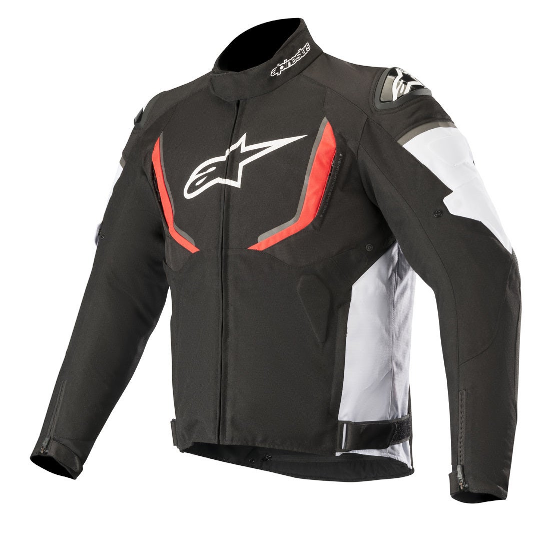 Alpinestars T-GP R v2 Veste textile de moto imperméable Noir/Blanc/Rouge M Figure 1
