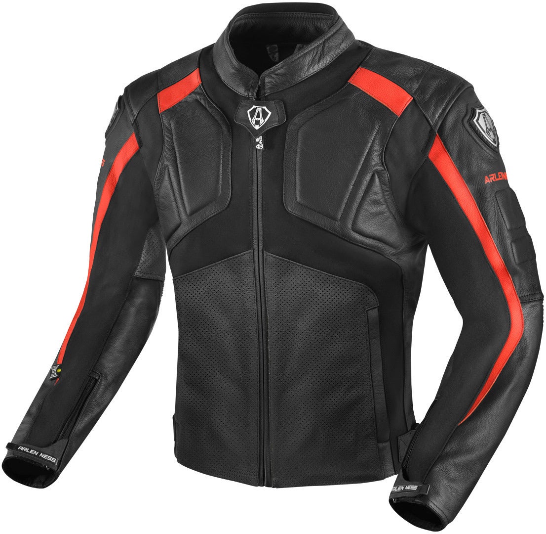 ARLEN NESS レザージャケット Arlen Ness Sportivo Motorcycle Leather Jacket black ▻ shop now at