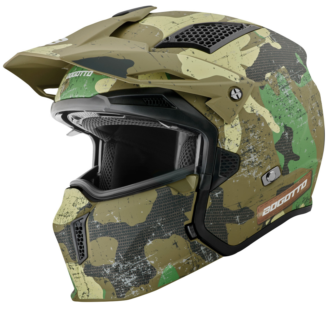 Bogotto Radic Camo Cască Verde mat XS Figura 7