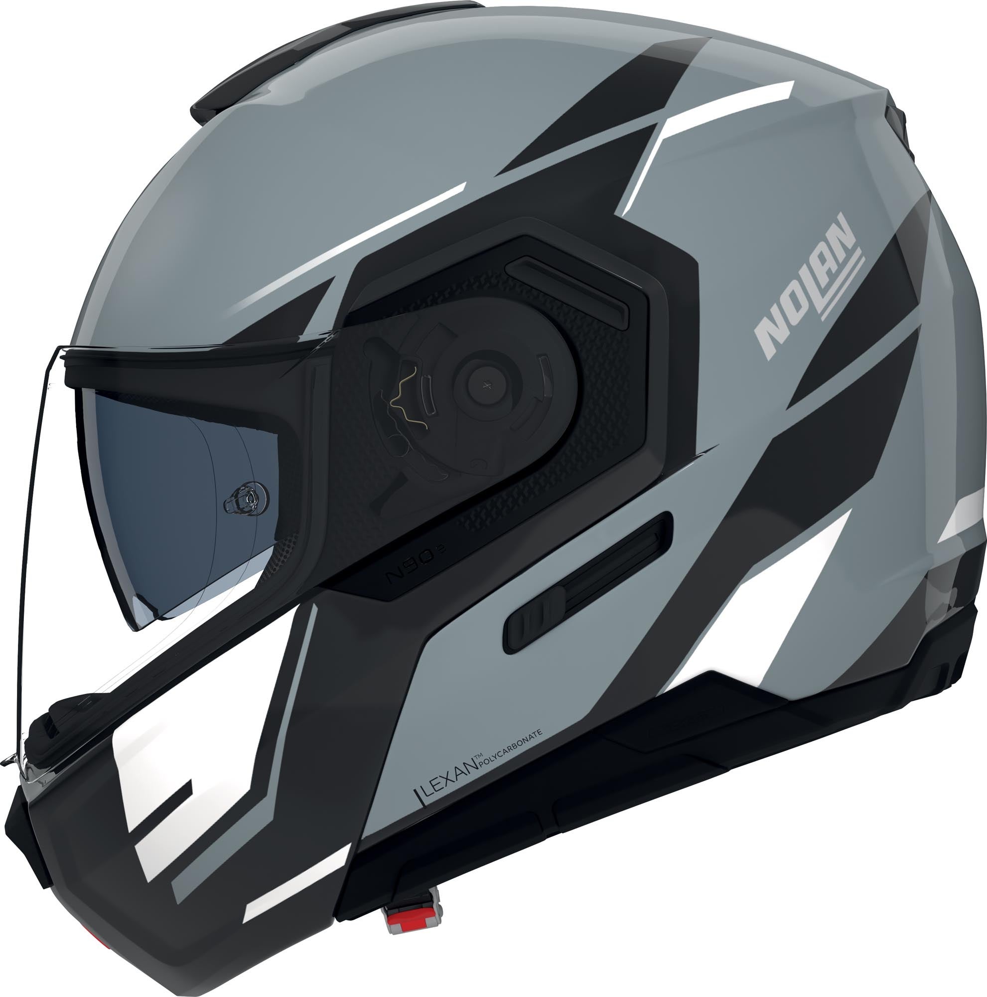 Nolan N90-3 06 Sincrono Klapphelm schwarz/grau XXS (54) Abbildung 3