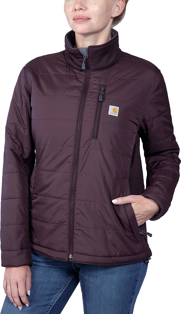 Carhartt Rain Defender Relaxed Fit Lightweight Damjacka Burgundrött XS Figur 3