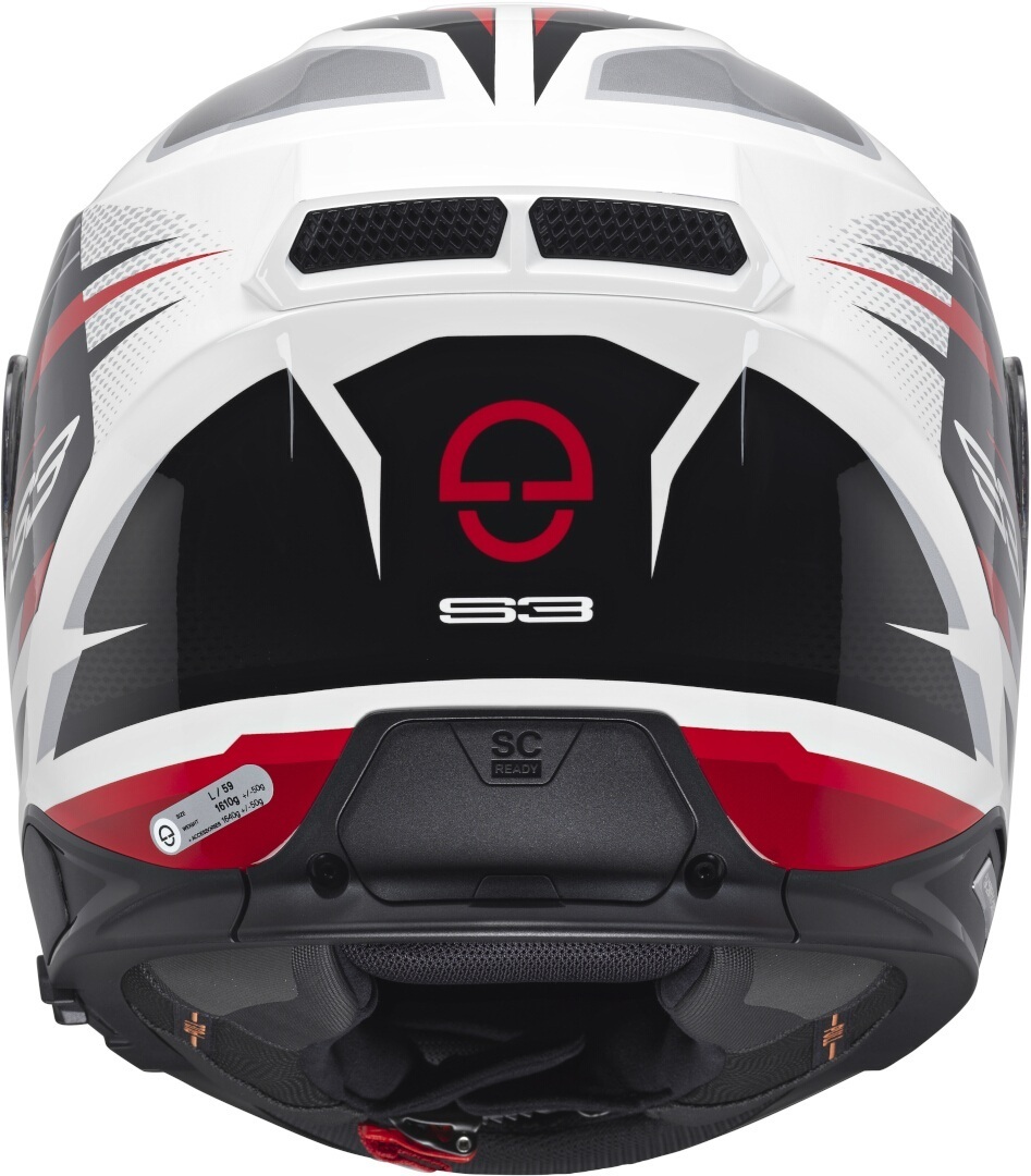 Schuberth S3 Apex Casco bianco/rosso/nero L (59) Figura 5