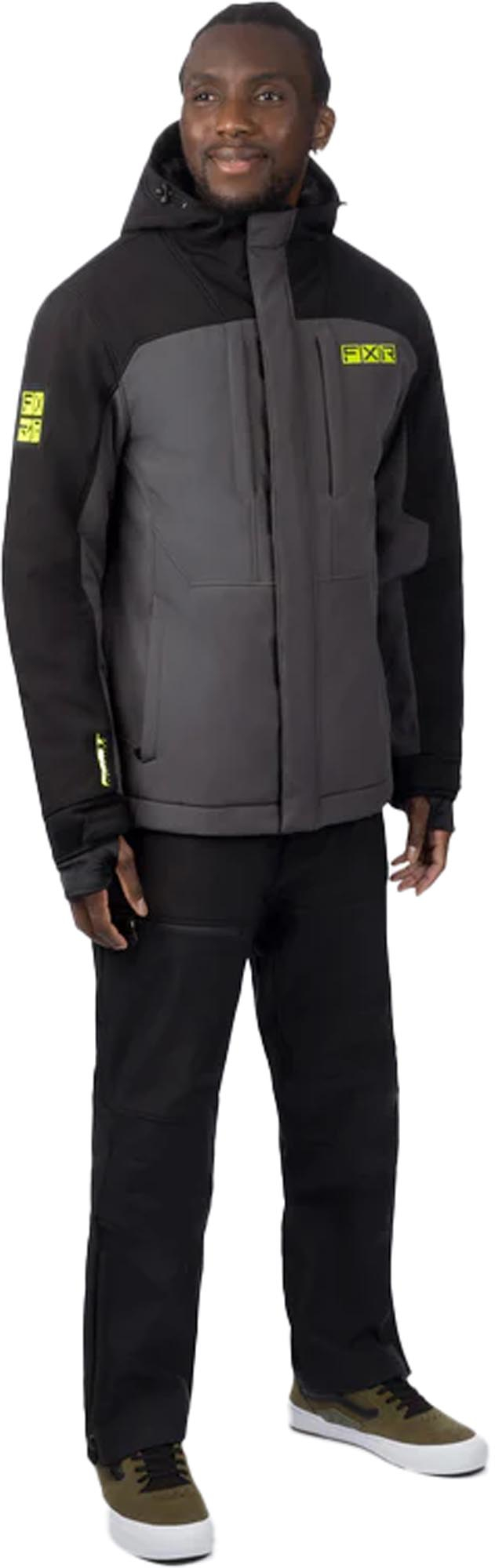 FXR Vertical Pro Softshell Jacket black/grey L Figure 3