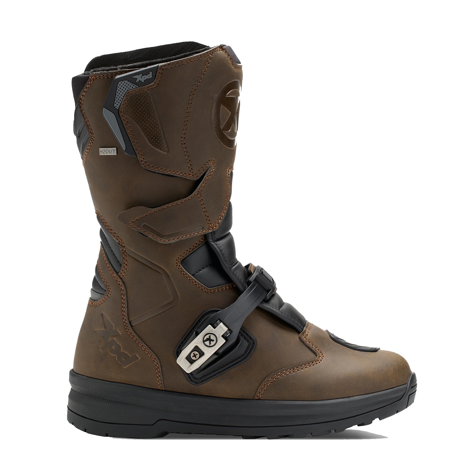 XPD X-ADV Tourmax H2Out waterproof Motorcycle Boots brown 44 Figure 4
