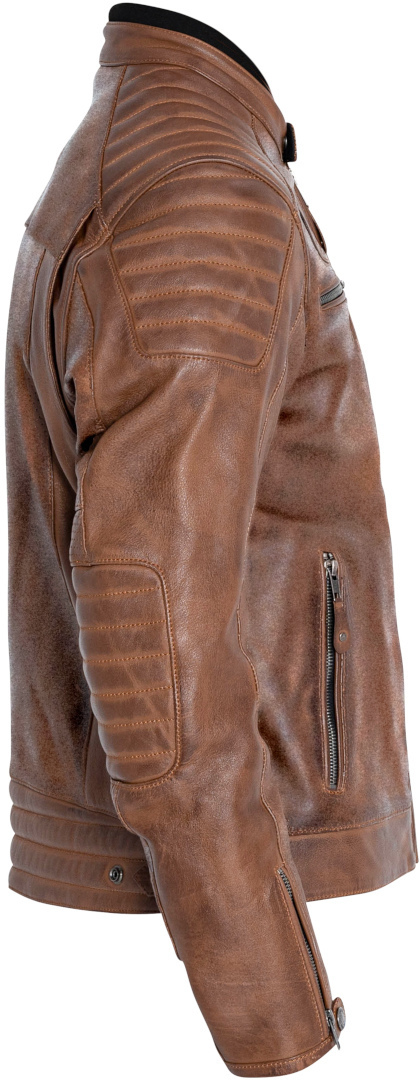 John Doe Dexter Motorrad Lederjacke braun XL Abbildung 4