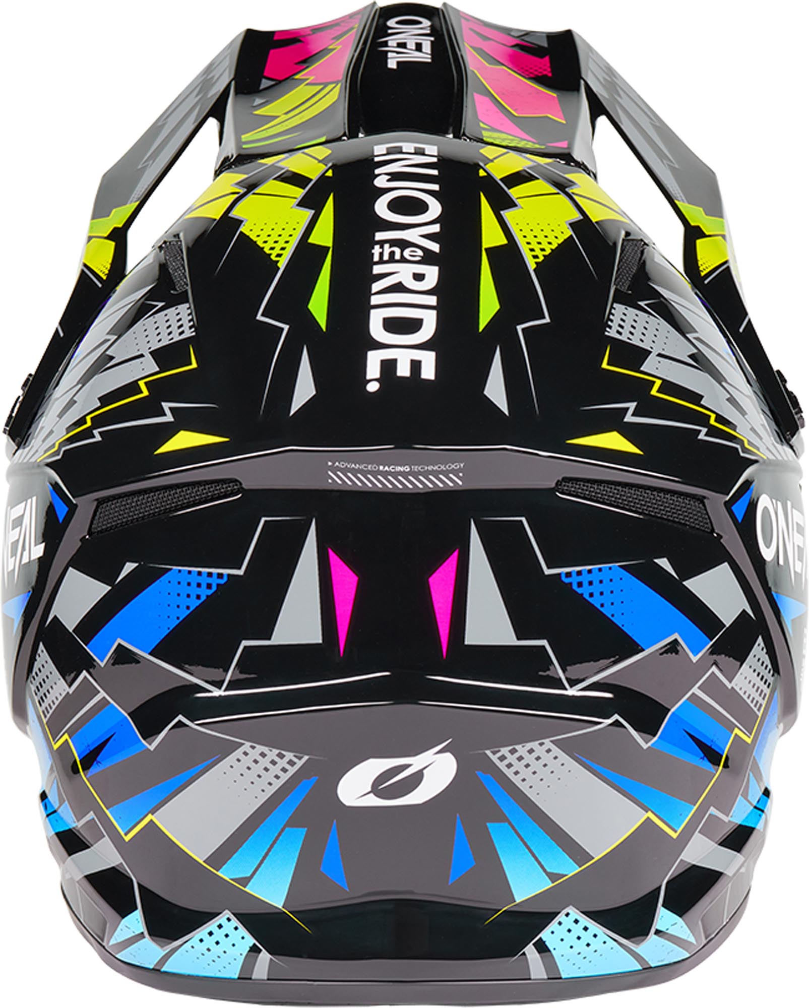 Oneal 1SRS Stixx Casco da motocross giovanile nero/multicolore Y/M (48) Figura 4