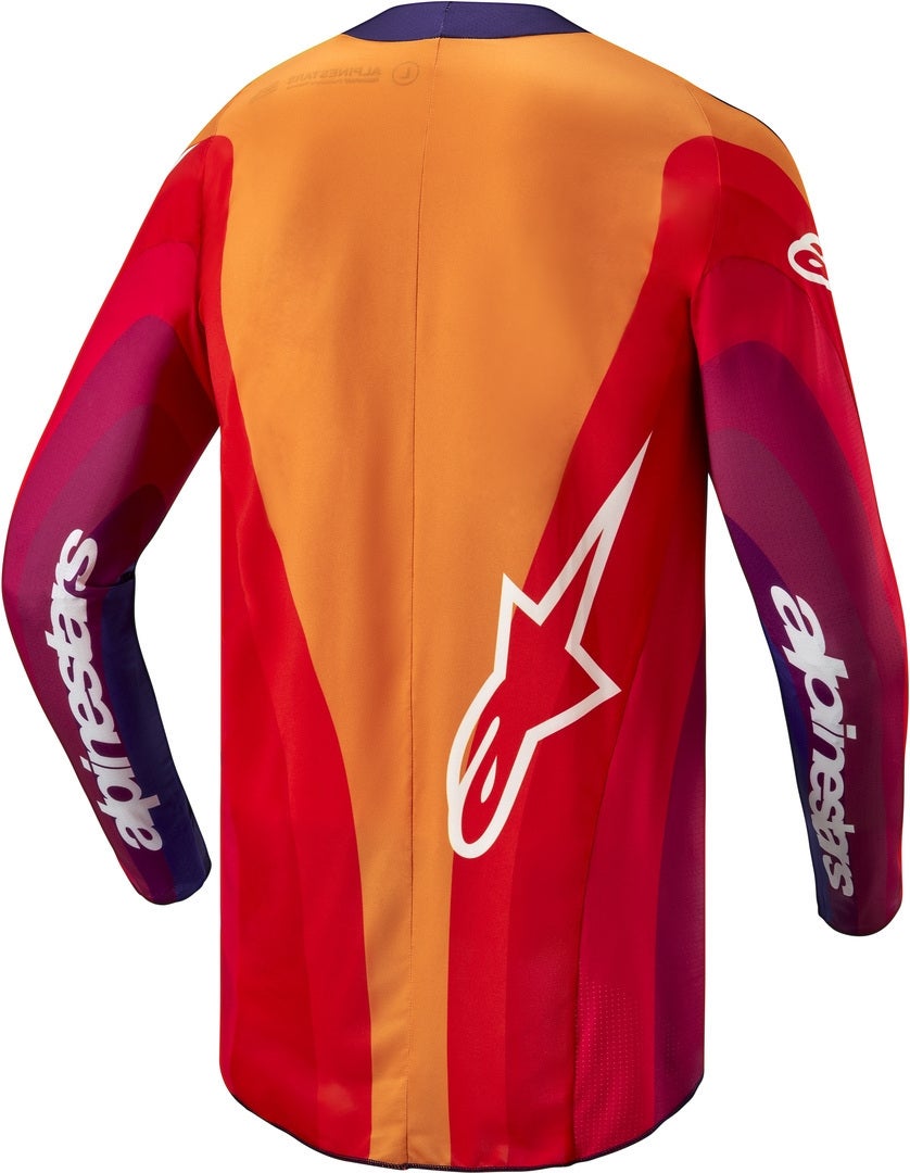 Alpinestars Techstar Pneuma Maglia Motocross blu/viola M Figura 2