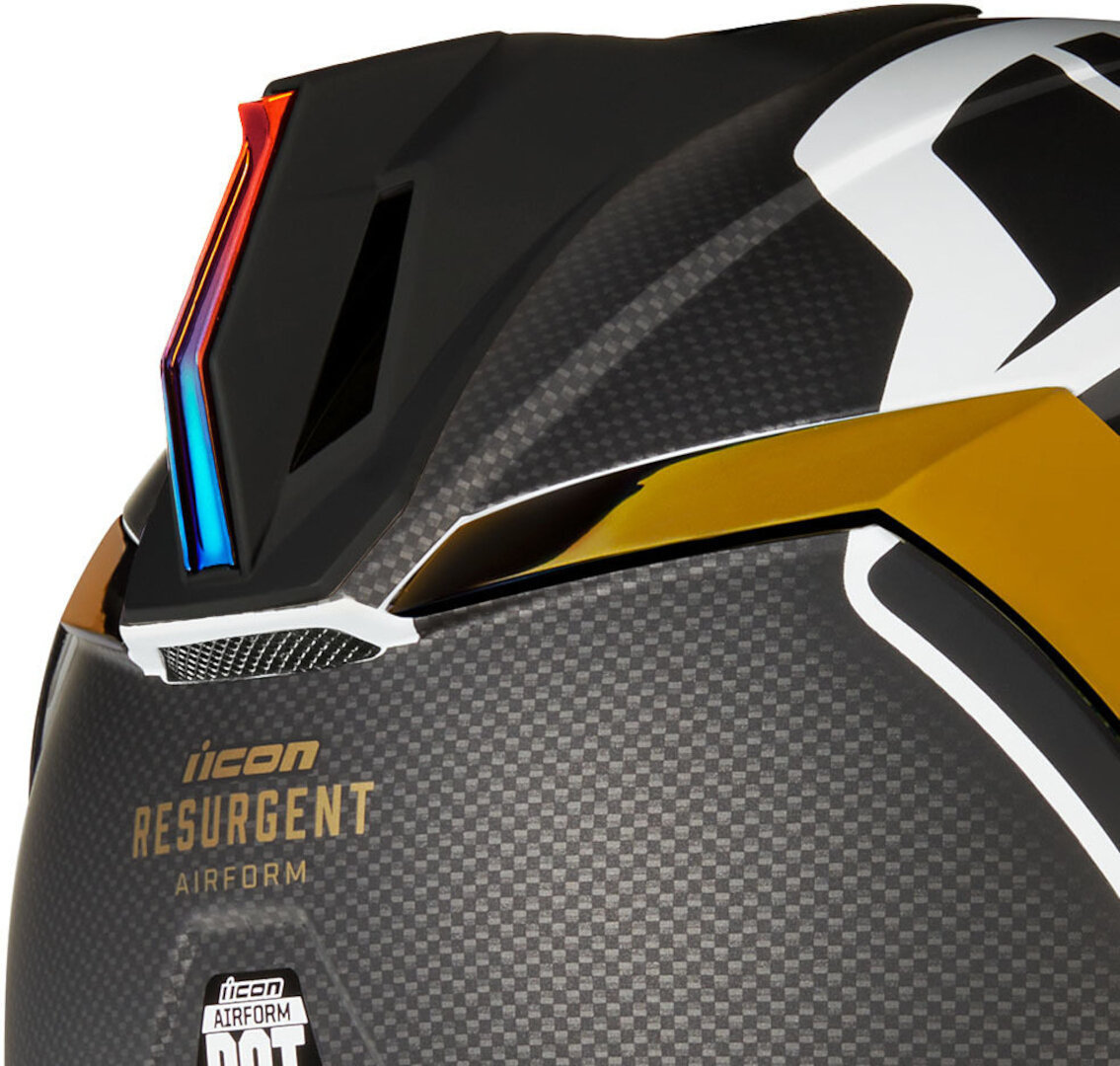 Icon Airform Speedfin de înlocuire Negru/Roșu Figura 2